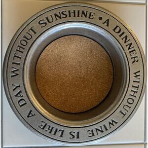 Pewter Wine Bottle Coaster Dinner Without Wine Is Like A Day Without Sunshine